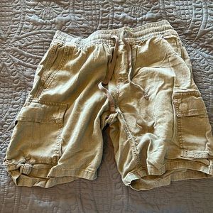 Lucky Brand Linen Cargo Shorts 7” inch Inseam